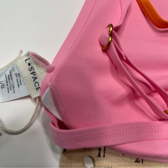 L*Space Finneas Top tangerine guava orange pink - Picture 6 of 13